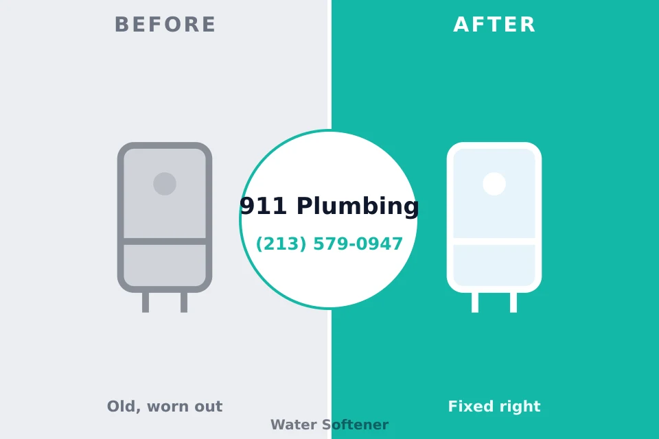 Before and after: plumbing repair Arlington Heights, WA